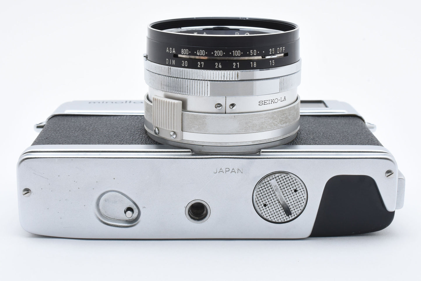 Minolta Hi Matic 7S Rangefinder Film Camera Rokkor PF 45mm f/1.8 Lens【Very Good】