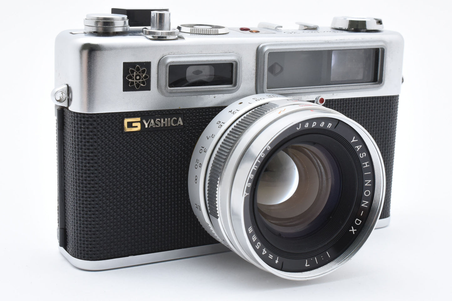 G Yashica Electro 35 Rangefinder Camera Yashinon 45mm f/1.7 lens JAPAN【VeryGood】