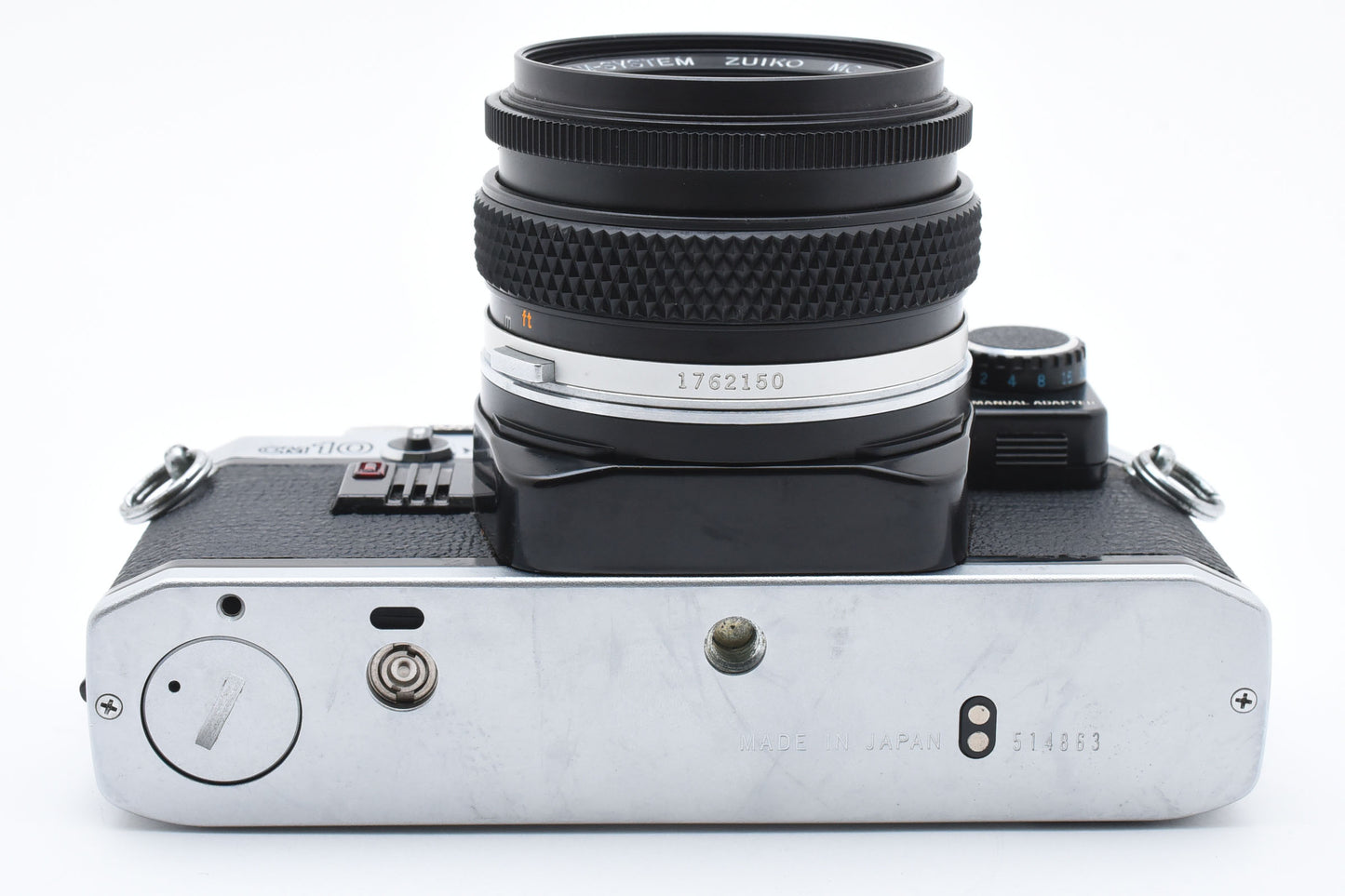 Olympus OM-10 Film Camera Zuiko MC Auto-S 50mm f/1.8 Lens From JAPAN【Exc+3】