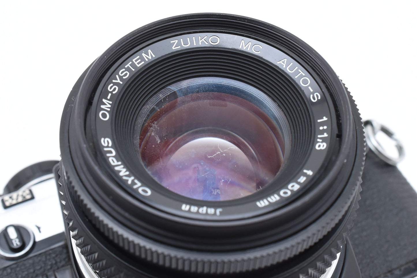 Olympus OM-10 Film Camera Zuiko MC Auto-S 50mm f/1.8 Lens From JAPAN【Exc+3】