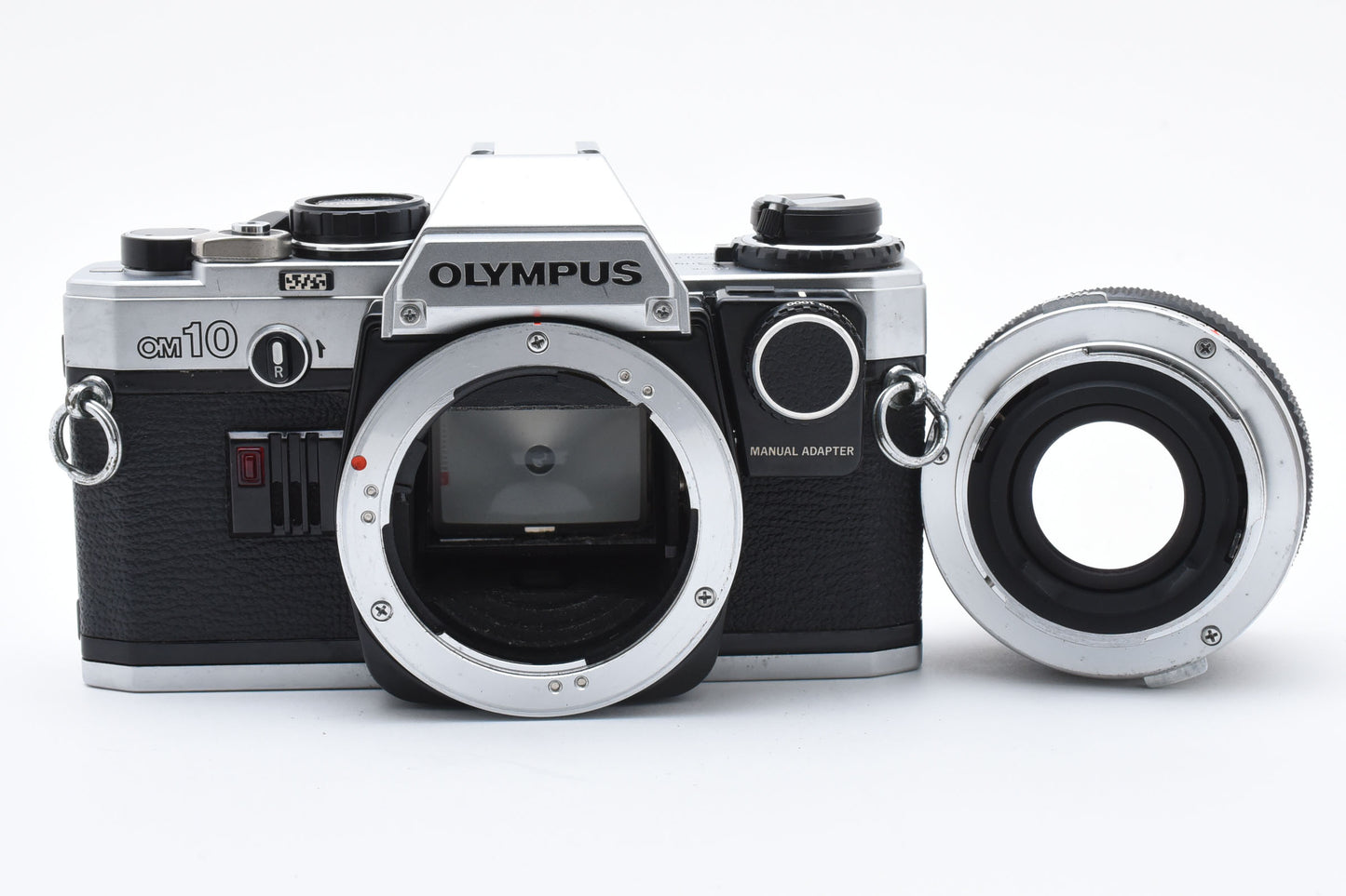 Olympus OM-10 Film Camera Zuiko MC Auto-S 50mm f/1.8 Lens From JAPAN【Exc+3】