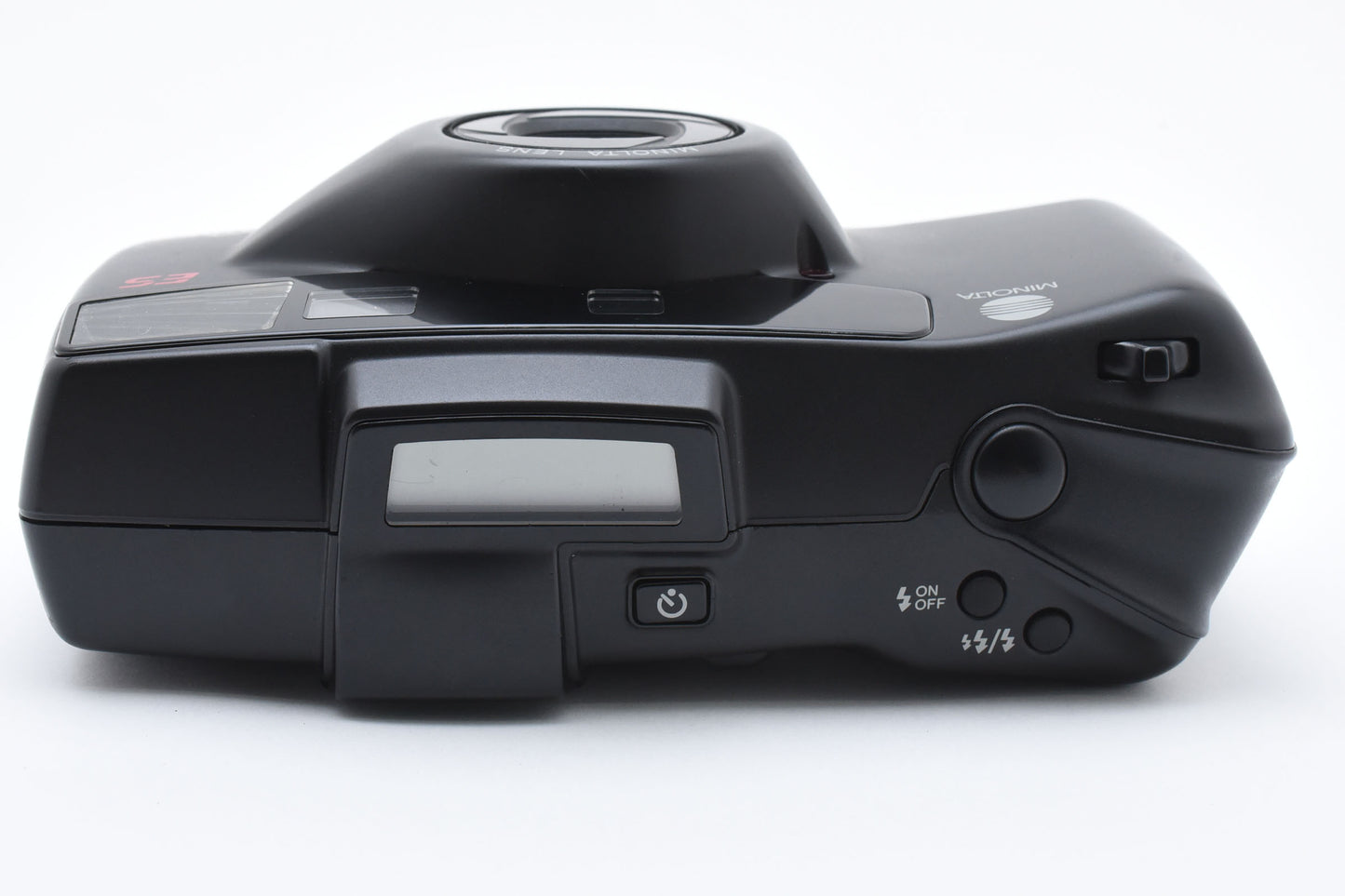 Minolta Riva Zoom 90C QD Black 35mm Film Camera 38-90mm f/3.5-7.7 Lens【Exc+5】