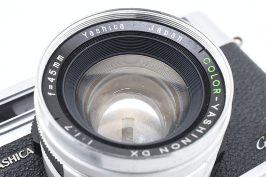 G YASHICA Electro 35 GS COLOR-YASHINON DX 45mm f/1.7  from JAPAN【VeryGood】
