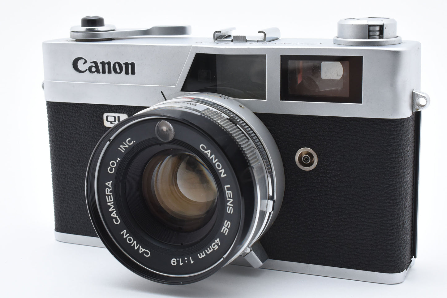 Canon Canonet QL19 35mm Rangefinder Film Camera 45mm f/1.9 Lens JAPAN 【Exc+3】