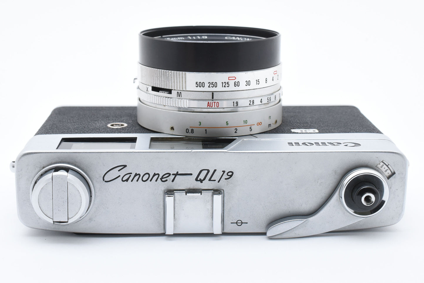 Canon Canonet QL19 35mm Rangefinder Film Camera 45mm f/1.9 Lens JAPAN 【Exc+3】