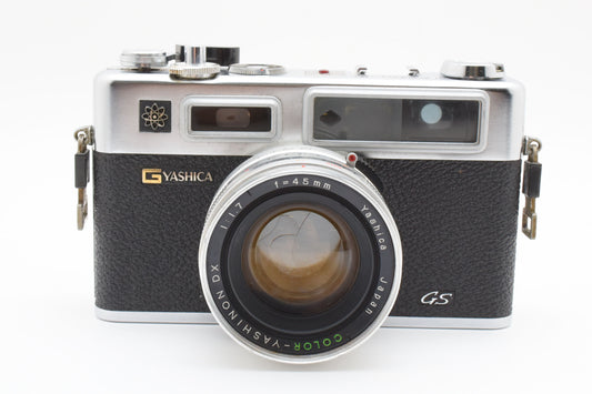 G Yashica Electro 35 Rangefinder Camera Yashinon 45mm f/1.7 lens JAPAN【VeryGood】
