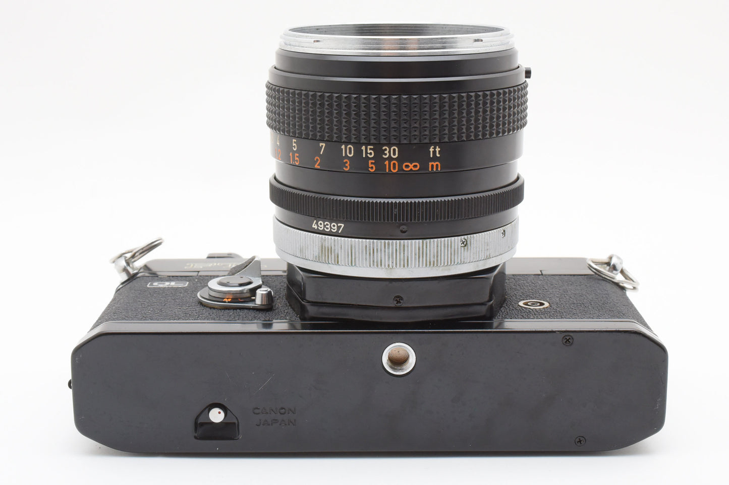 Canon FTb QL 35mm SLR Film Camera Rare Black FD Lends 50mm f/1.4 JAPAN 【Exc+3】