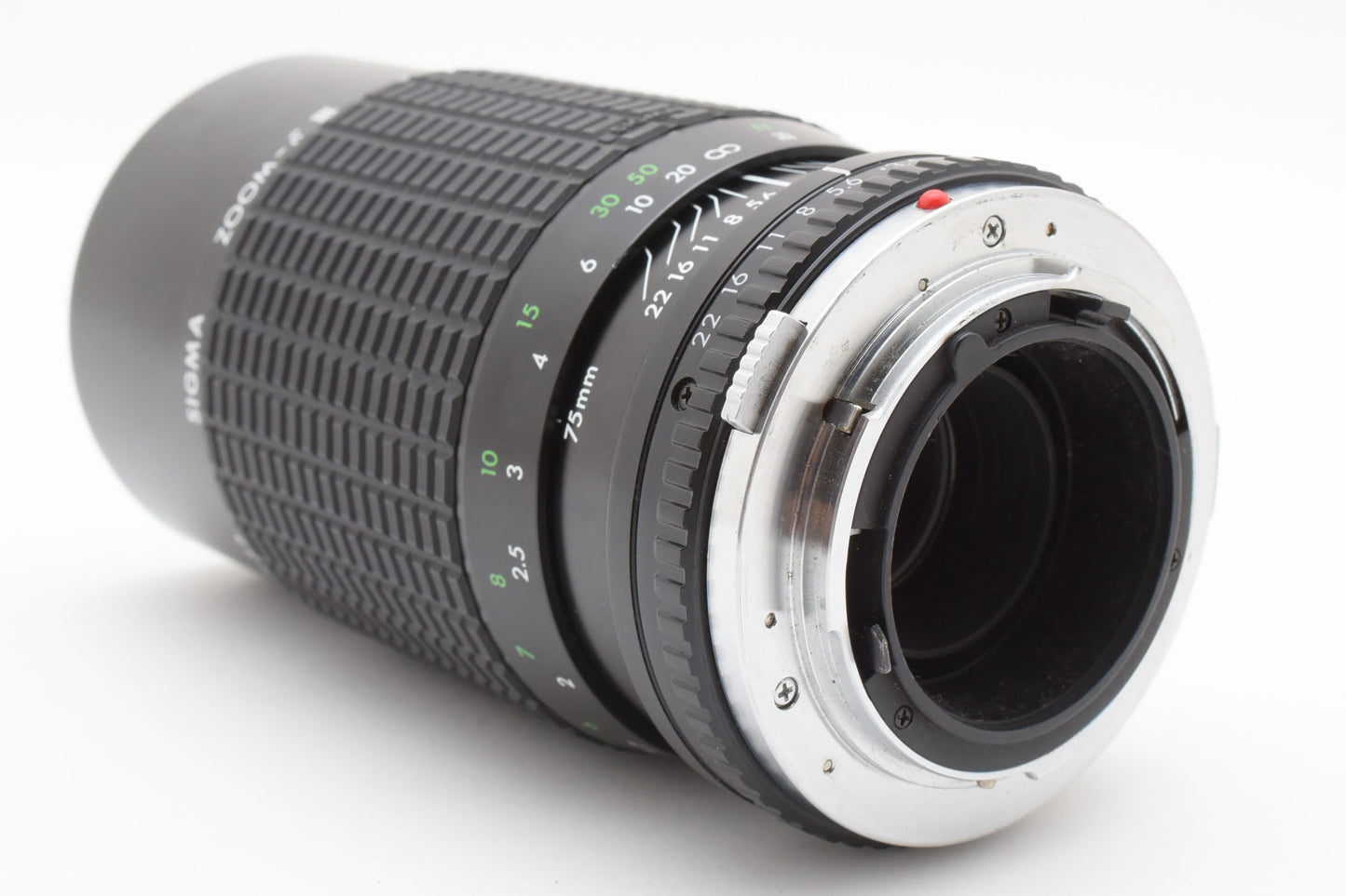 SIGMA Zoom K-III 75-210mm f/3.5-4.5 Lens for Olympus OM Mount Camera　【Exc+5】