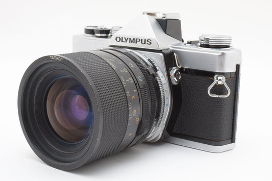 Olympus OM-1 Silver SLR Film Camera Tamron 35-70mm f/3,5-4,5 Lens 【Very Good】