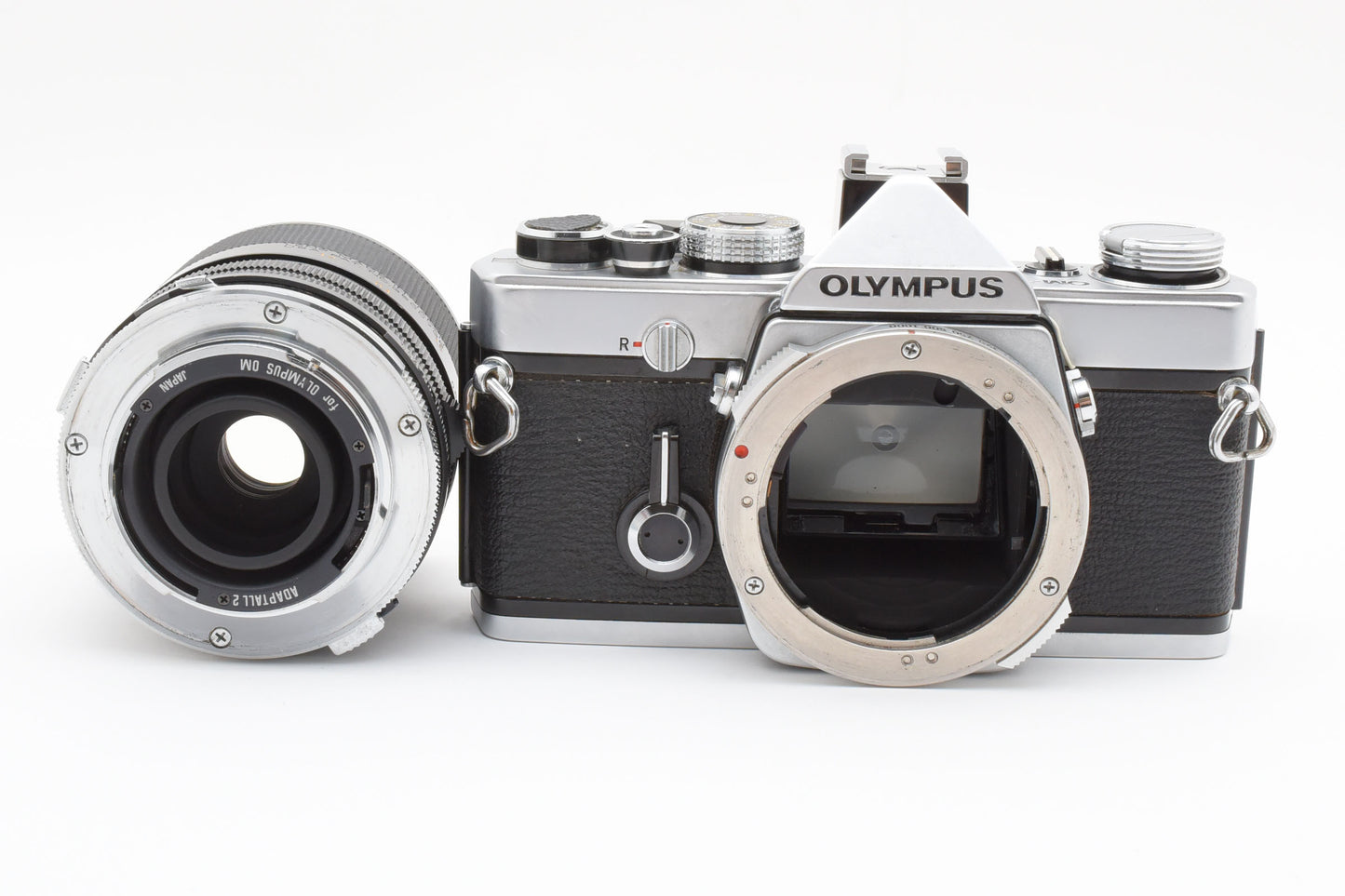 Olympus OM-1 Silver SLR Film Camera Tamron 35-70mm f/3,5-4,5 Lens 【Very Good】