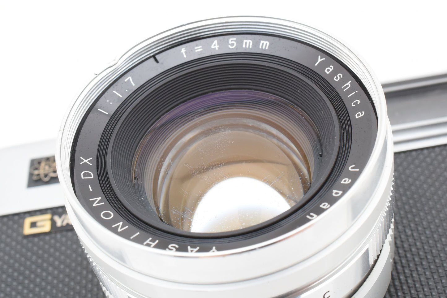 G YASHICA Electro 35 Yashica YASHINON DX f/1.7 45mm from JAPAN【Exc+4】