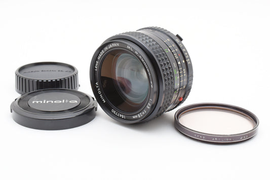 MINOLTA MC W.ROKKOR-SG 28mm f/3.5 Wide Angle Lens From Japan【Exc+5】