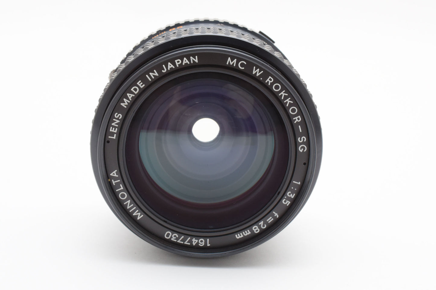 MINOLTA MC W.ROKKOR-SG 28mm f/3.5 Wide Angle Lens From Japan【Exc+5】