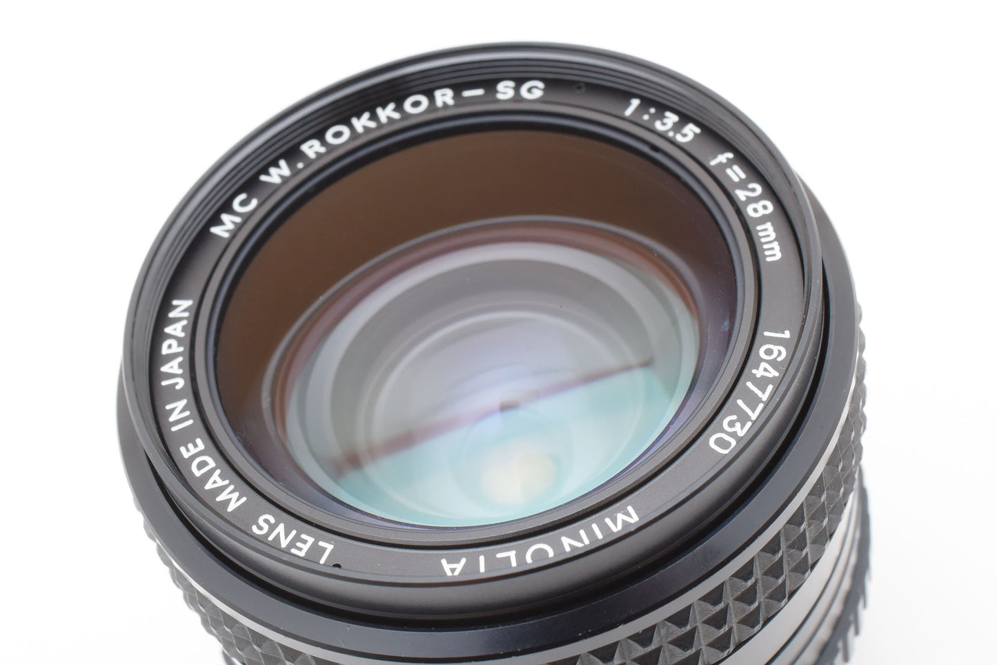 MINOLTA MC W.ROKKOR-SG 28mm f/3.5 Wide Angle Lens From Japan【Exc+5】