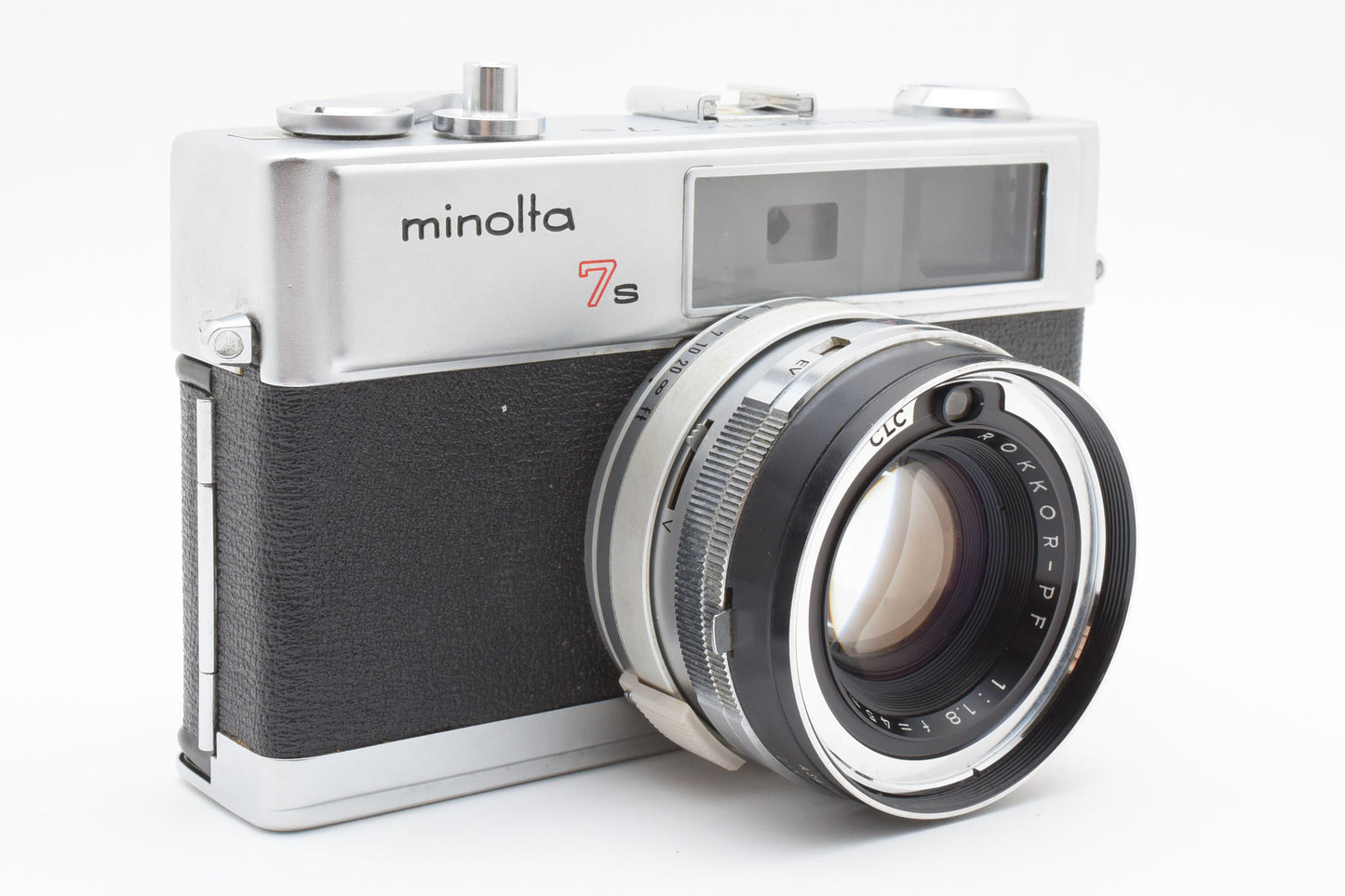 MINOLTA Hi-Matic 7s Rangefinder Film Camera 45mm f/1.8 CLC Lens JAPAN【Very Good】