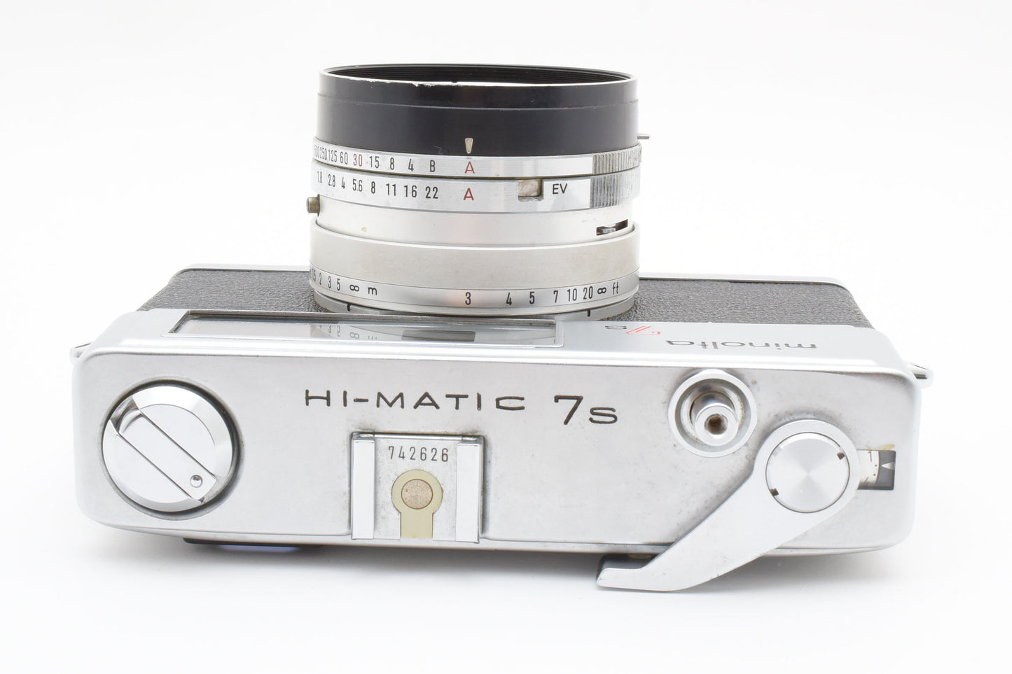 MINOLTA Hi-Matic 7s Rangefinder Film Camera 45mm f/1.8 CLC Lens JAPAN【Very Good】