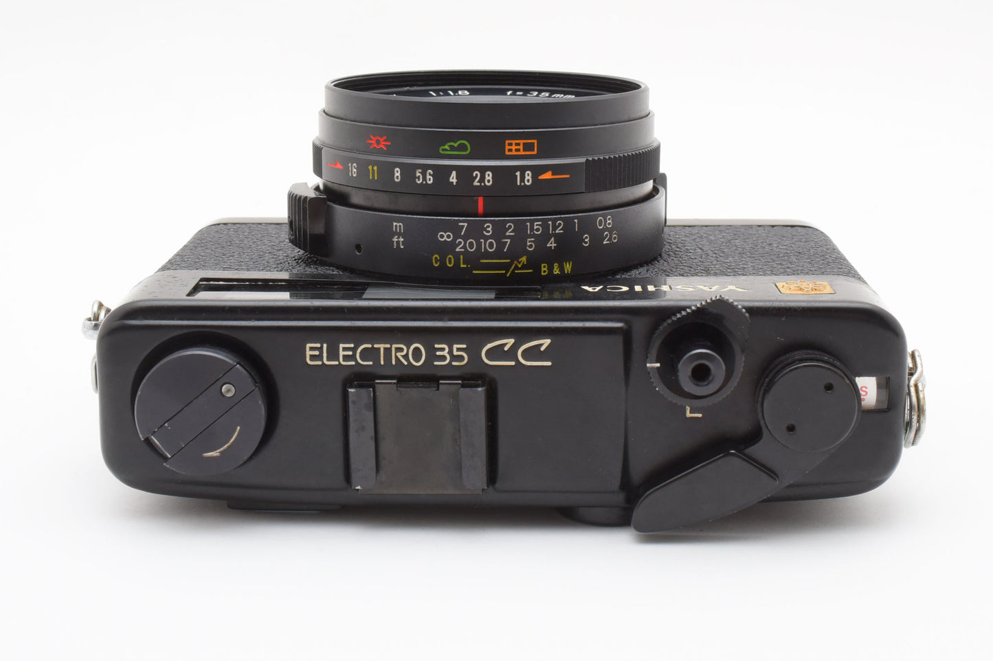 Yashica Electro 35 CC Rangefinder 35mm Film Camera 35mm f/1.8 JAPAN【VeryGood】