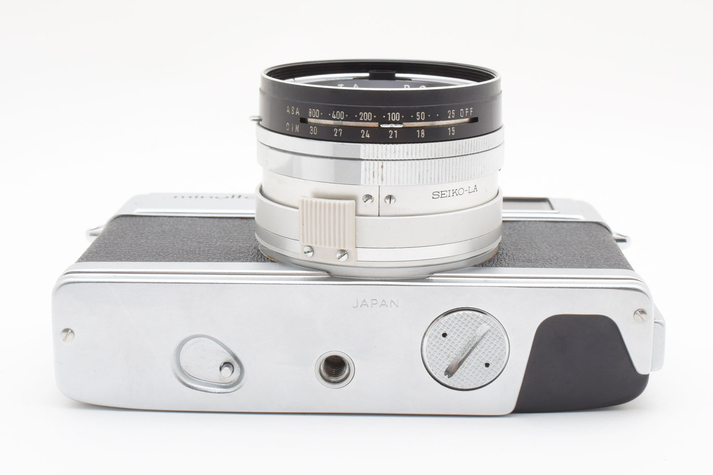 Minolta Hi Matic 7S Rangefinder Film Camera Rokkor PF 45mm f/1.8 Lens【Very Good】