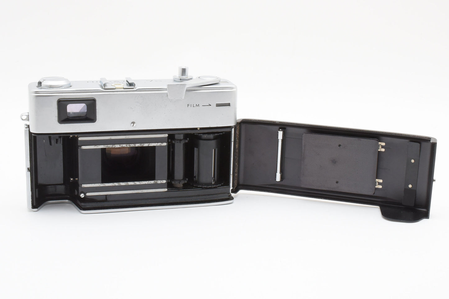 Minolta Hi Matic 7S Rangefinder Film Camera Rokkor PF 45mm f/1.8 Lens【Very Good】