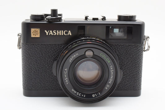Yashica Electro 35CC Black Rangefinder Film Camera 35mm f/1.8 Lens　【Exc+4】