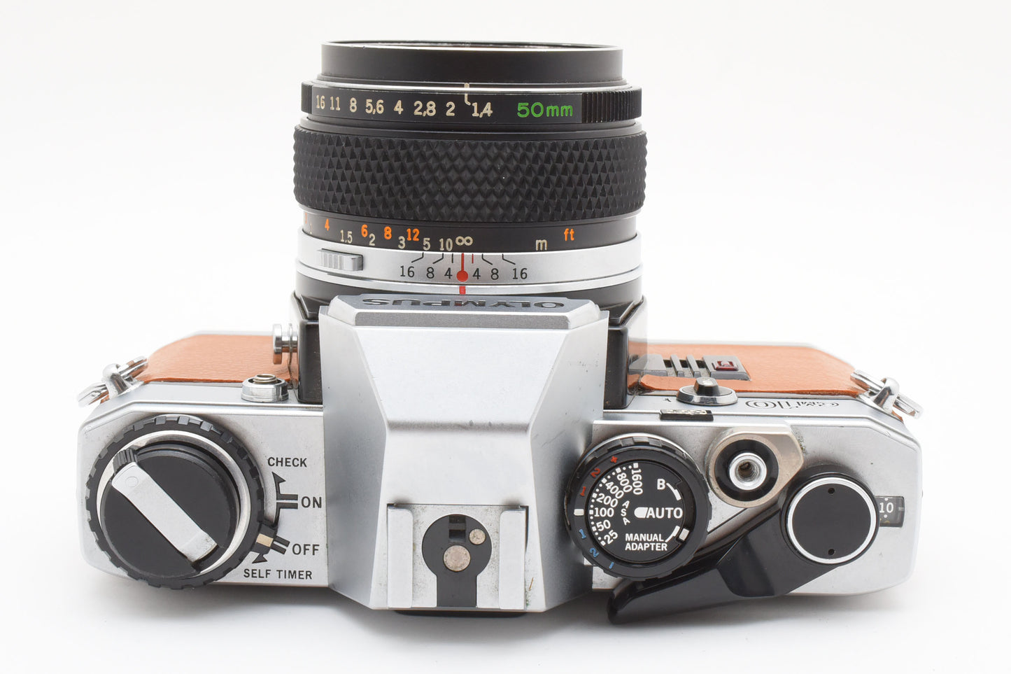 Olympus OM10 SLR 35mm Film Camera 50mm 1.4 - G.Zuiko Lens From JAPAN　【Exc+5】