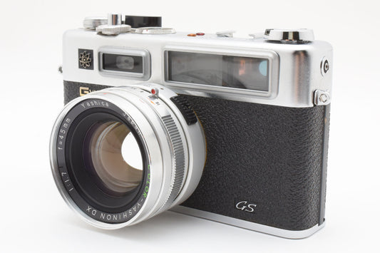 G YASHICA Electro 35 GS Yashica COLOR-YASHINON DX f/1.7 45mm From JAPAN【As-is】