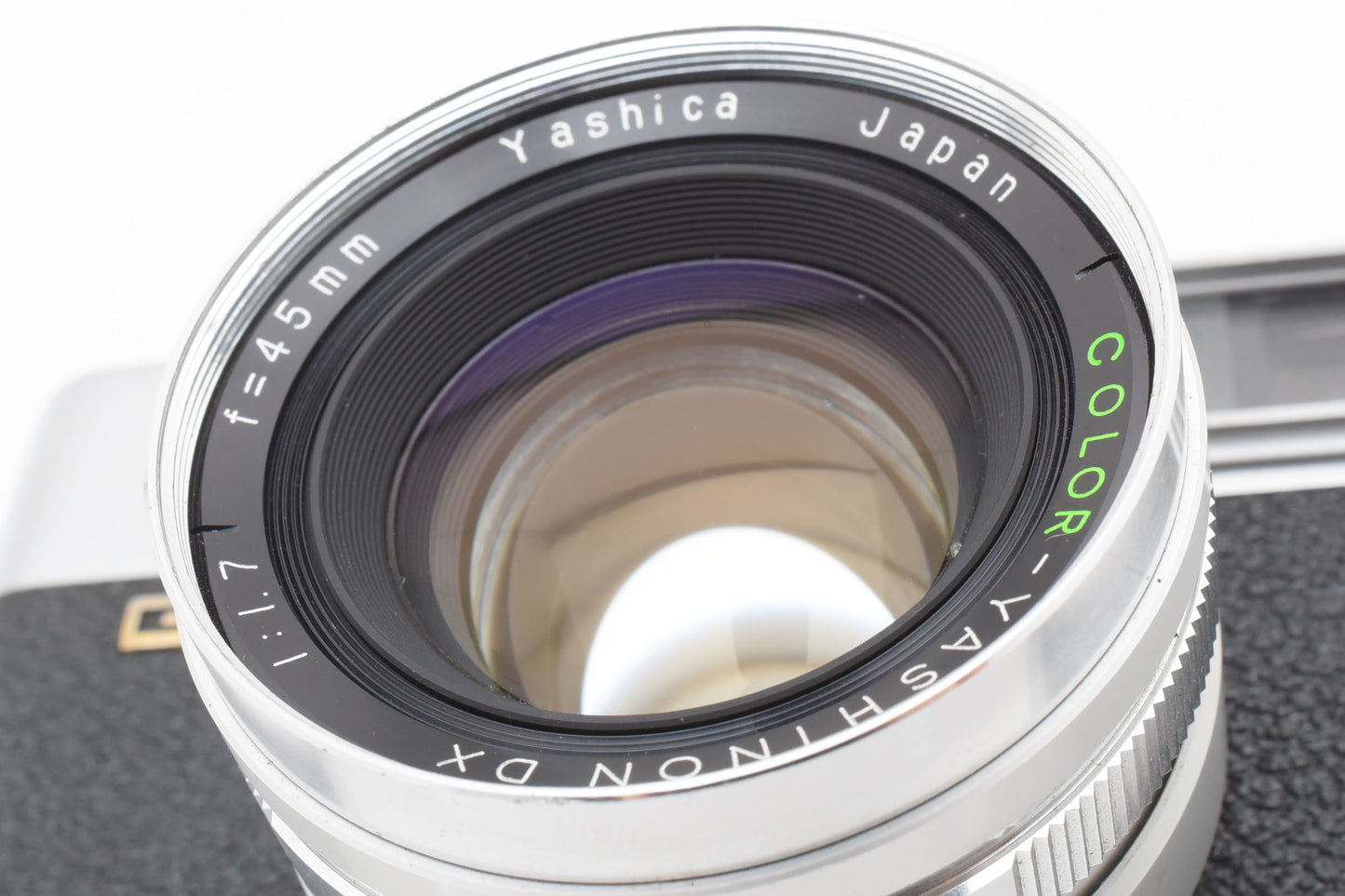 G YASHICA Electro 35 GS Yashica COLOR-YASHINON DX f/1.7 45mm From JAPAN【As-is】