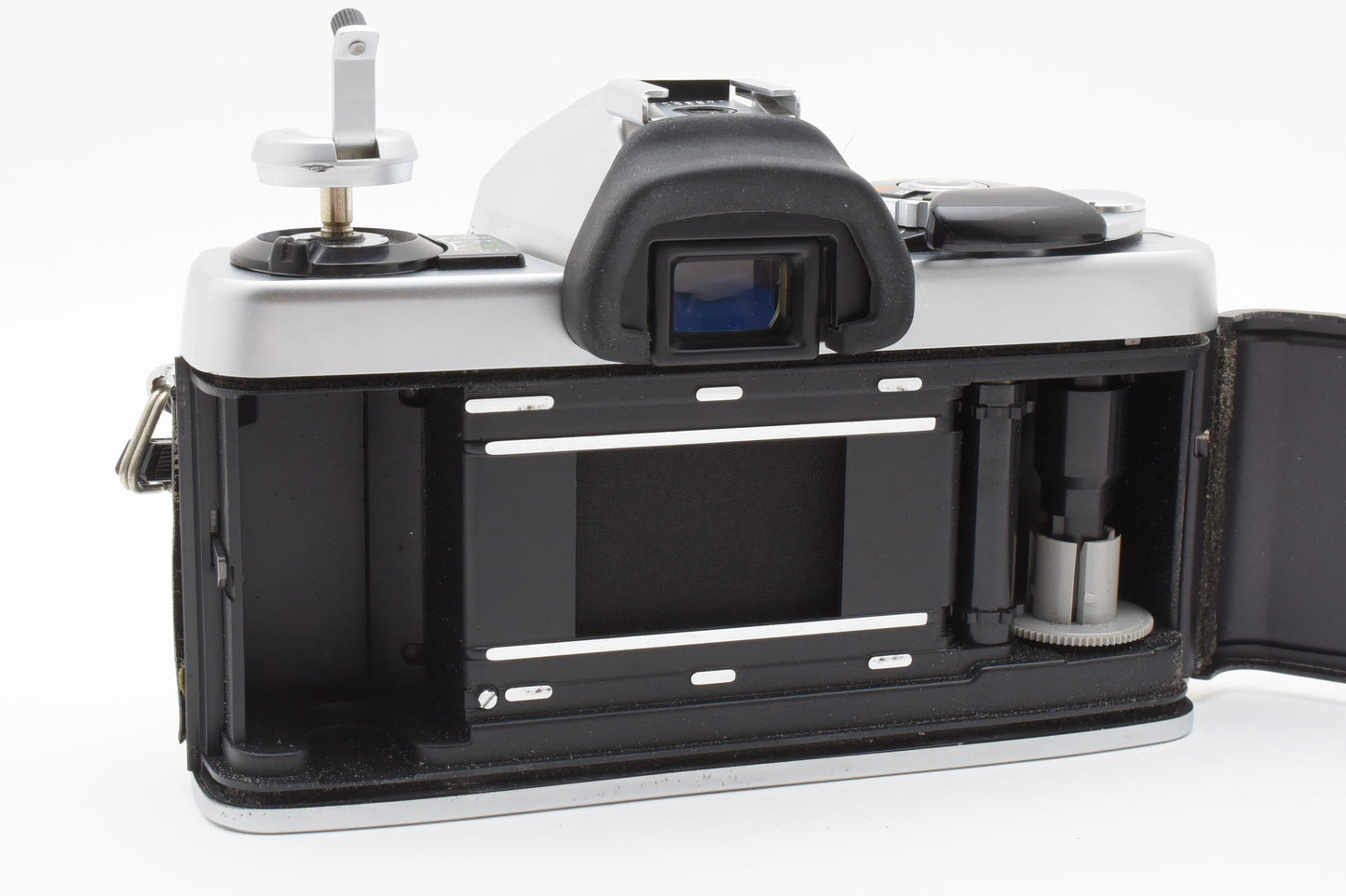 Minolta XG-E 35mm Film Camera MC Rokkor PF 50mm F/1.7 Lens From JAPAN