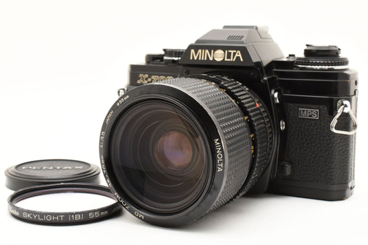 MINOLTA X-700 SLR Film Camera New MD ZOOM 35-70mm f/3.5 Lens JAPAN【Exc+3】