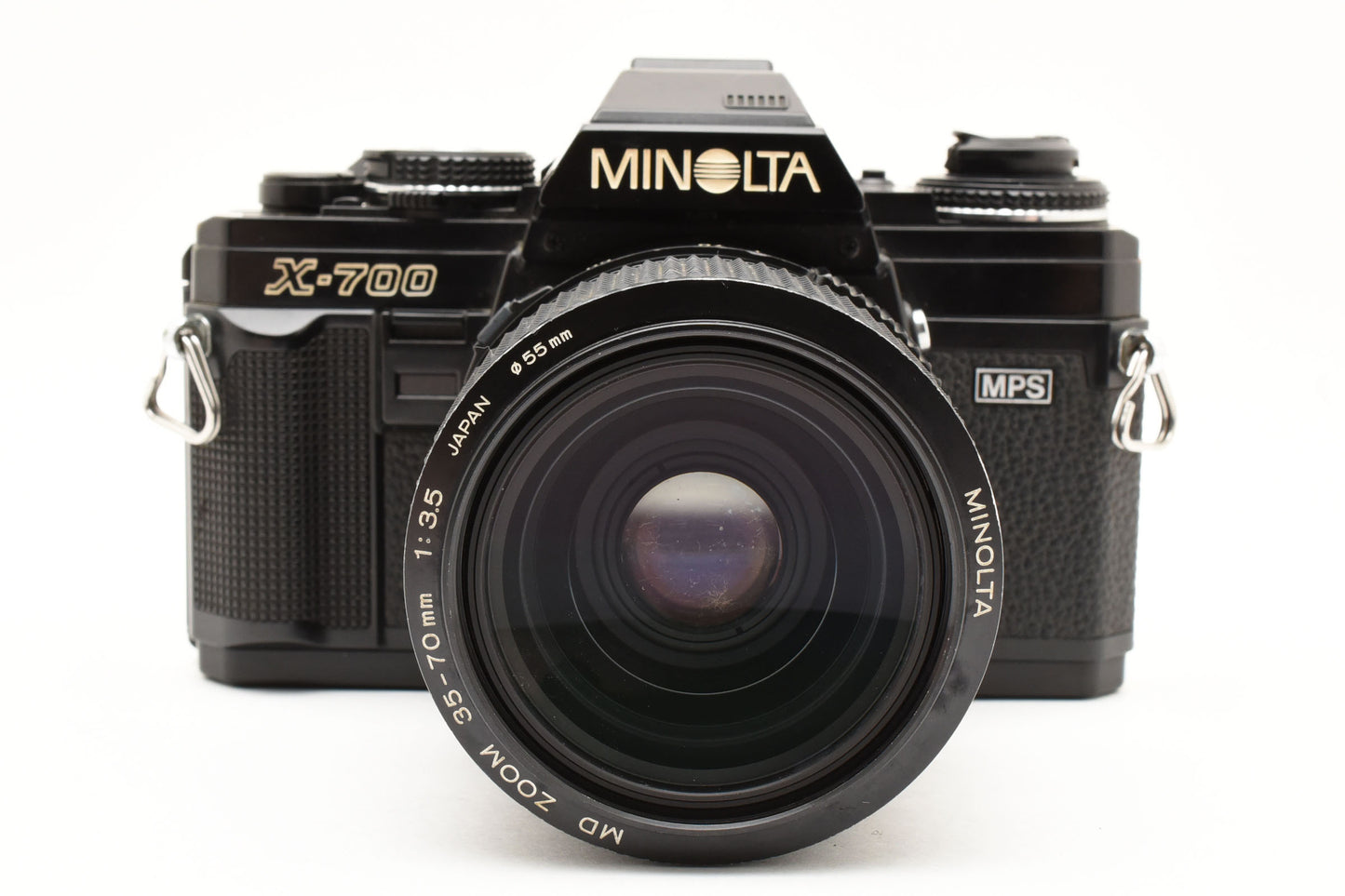 MINOLTA X-700 SLR Film Camera New MD ZOOM 35-70mm f/3.5 Lens JAPAN【Exc+3】