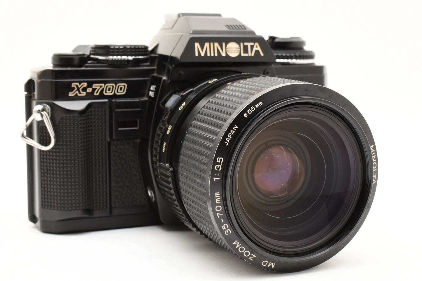 MINOLTA X-700 SLR Film Camera New MD ZOOM 35-70mm f/3.5 Lens JAPAN【Exc+3】