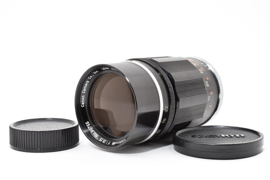 Canon 135mm f/3.5 Telephoto Lens LTM Leica Screw Mount Lens from JAPAN【Exc+4】