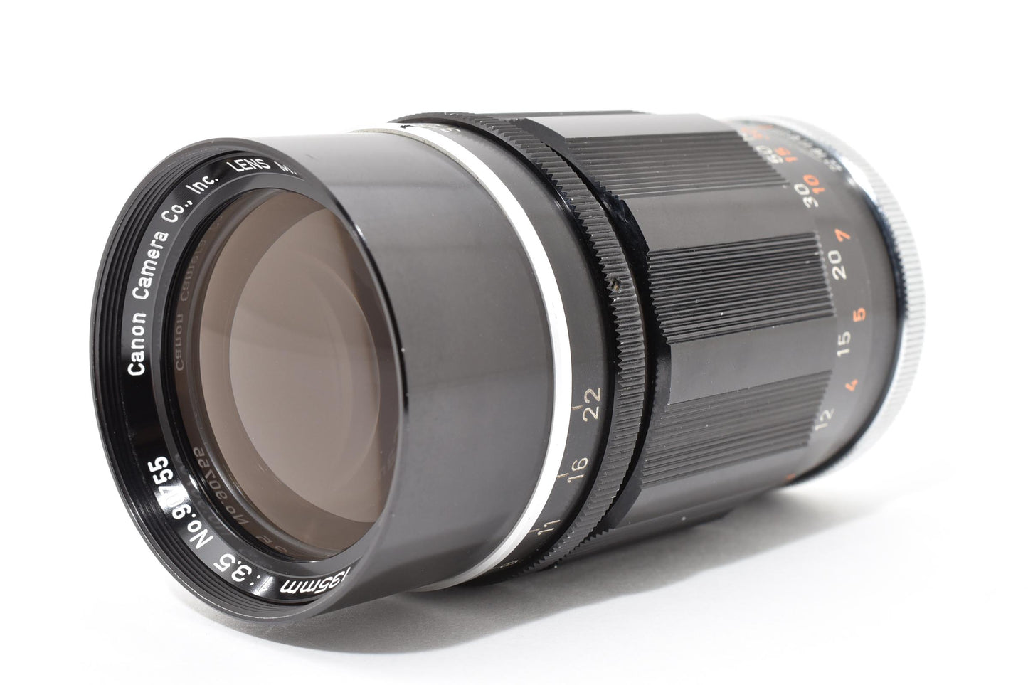 Canon 135mm f/3.5 Telephoto Lens LTM Leica Screw Mount Lens from JAPAN【Exc+4】