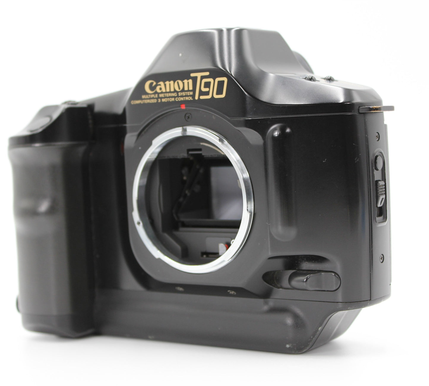 Canon T90 35mm SLR Film Camera Body Black New FD 35-105mm f/3.5-4.5 Lens【Exc+4】