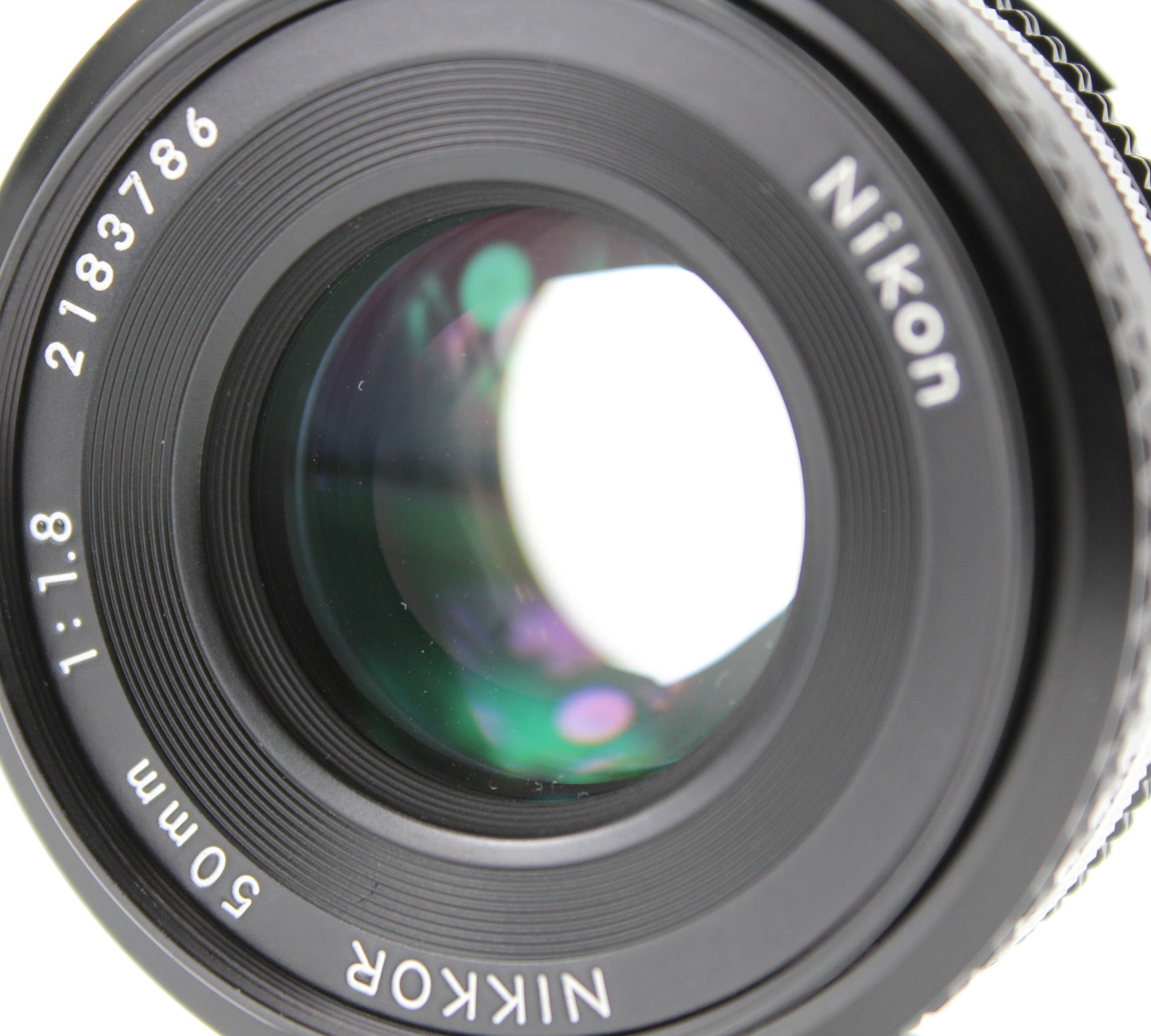 Nikon Ai-S NIKKOR 50mm F1.8 MF Pancake Prime Lens from JAPAN【Near Mint】