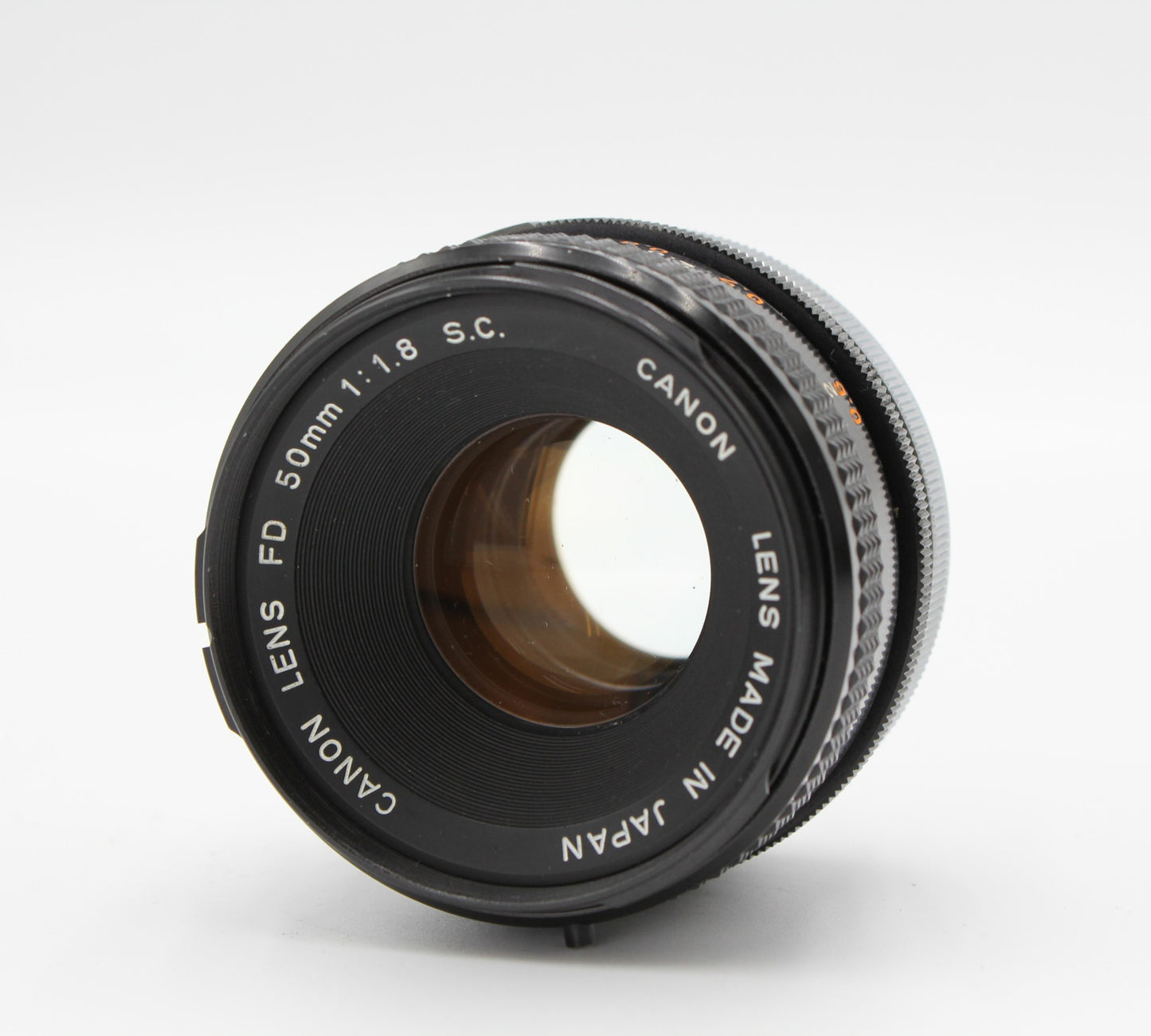 Canon EF Black 35mm SLR Film Camera FD 50mm F1.8 S.C. Lens from Japan【Exc+4】