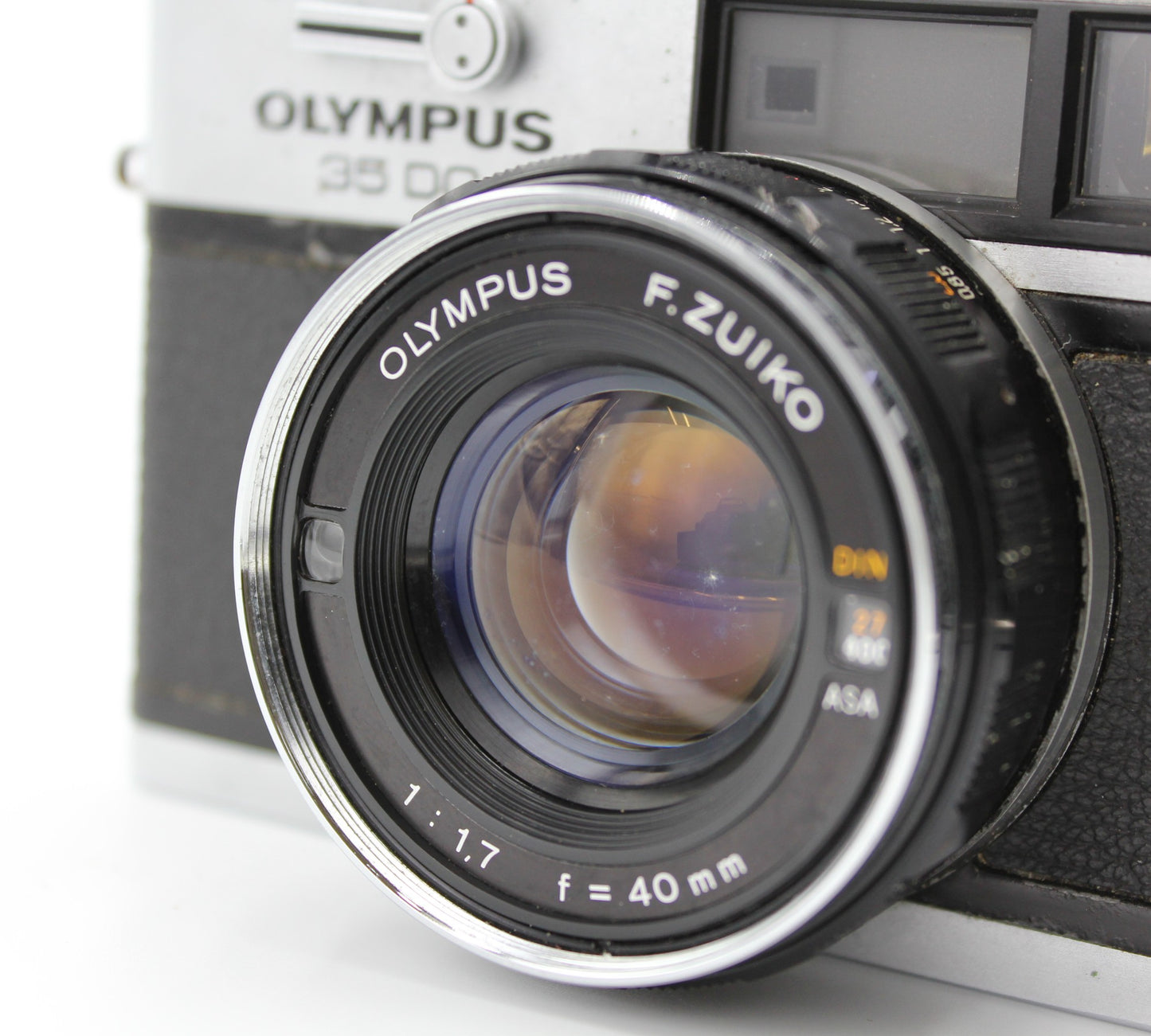 Olympus 35 DC 35mm Film Camera  F.Zuiko 40mm f1.7 Lens From JAPAN【Exc+3】