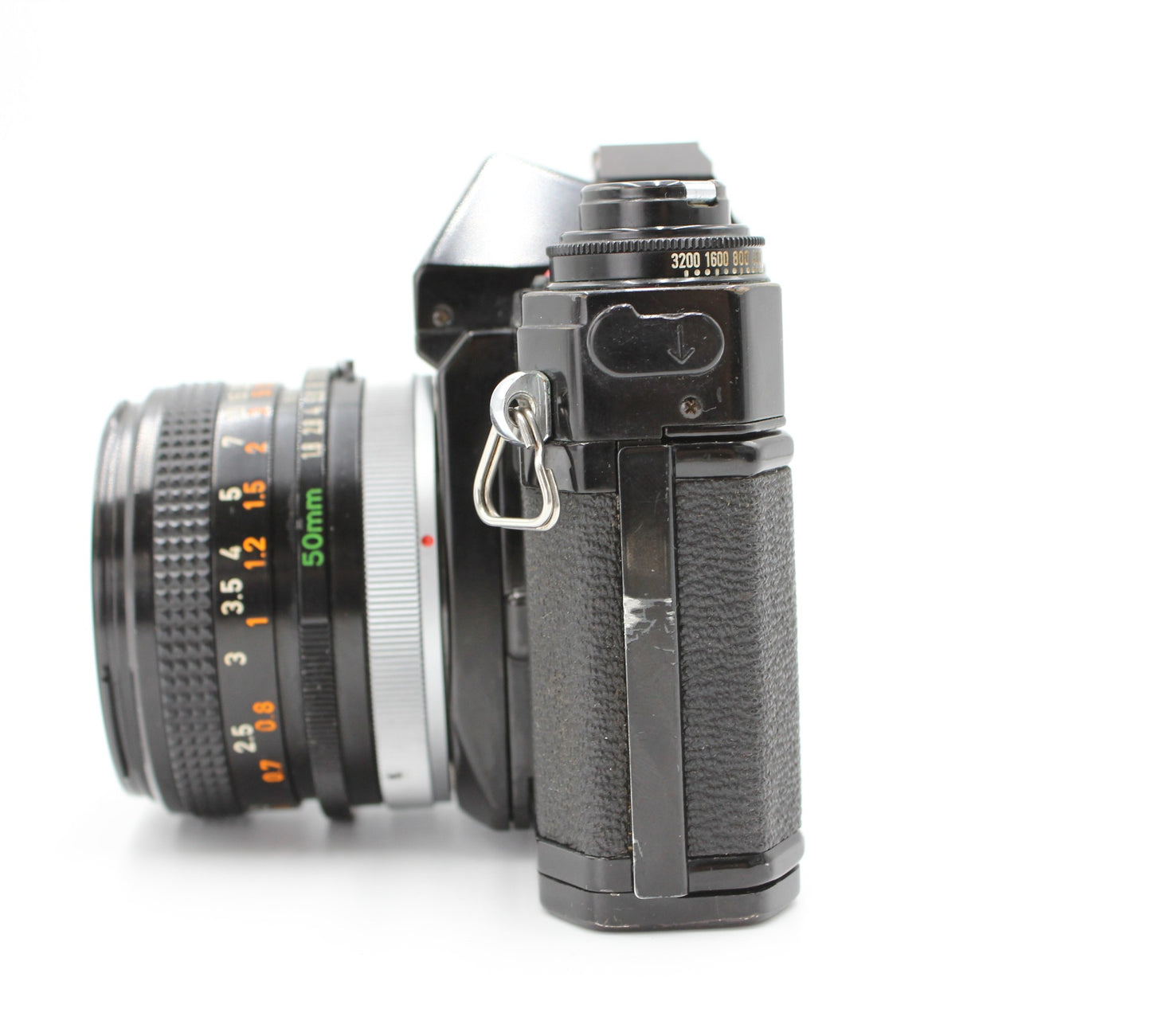 Canon EF Black 35mm SLR Film Camera FD 50mm F1.8 S.C. Lens from Japan【Exc+4】