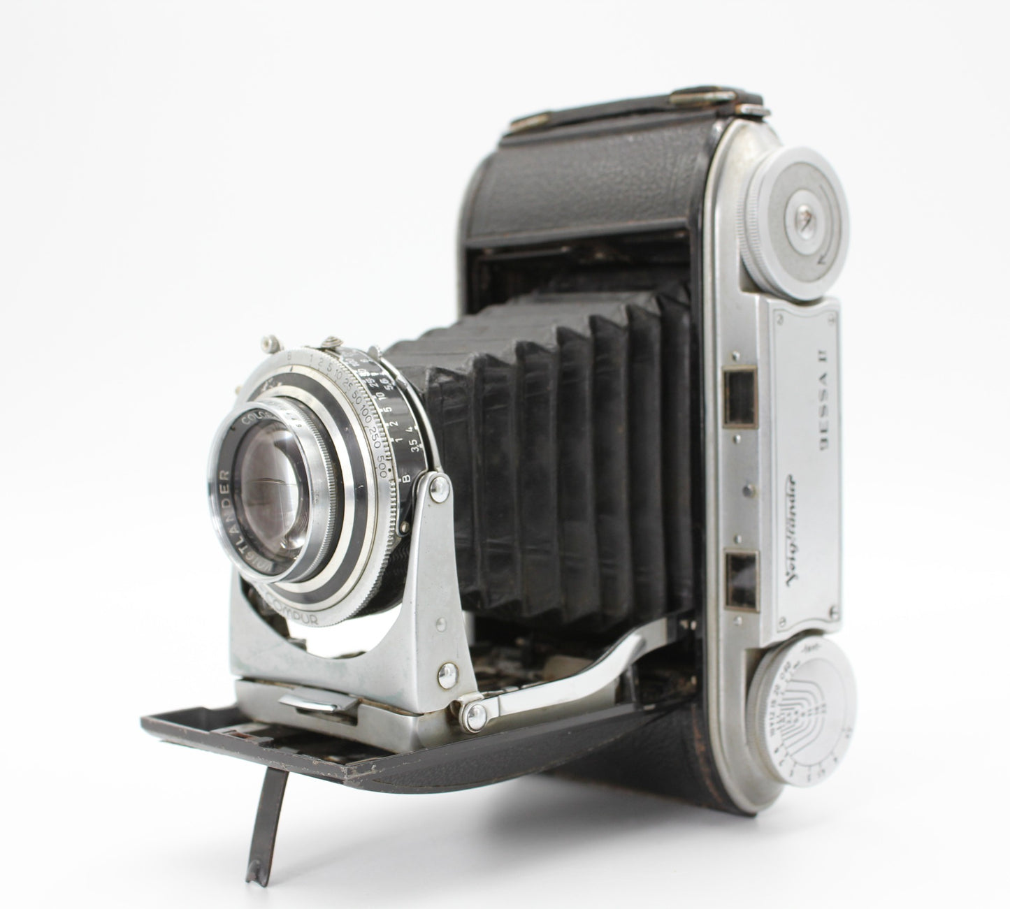 Voigtlander Bessa II 6x9 Film Camera 105mm f/3.5 Color Skopar Lens JAPAN【As-is】