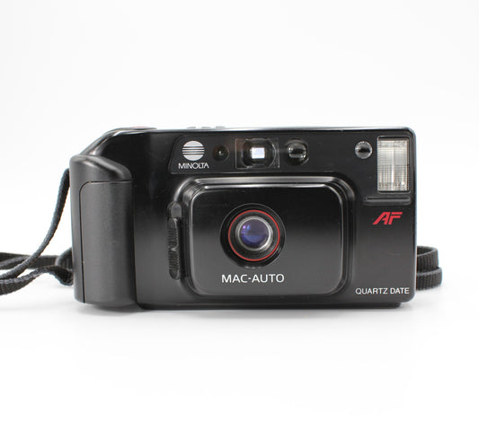 Minolta MAC-DUAL QUARTZ DATE Point & Shoot Film Camera from JAPAN【Exc+4】