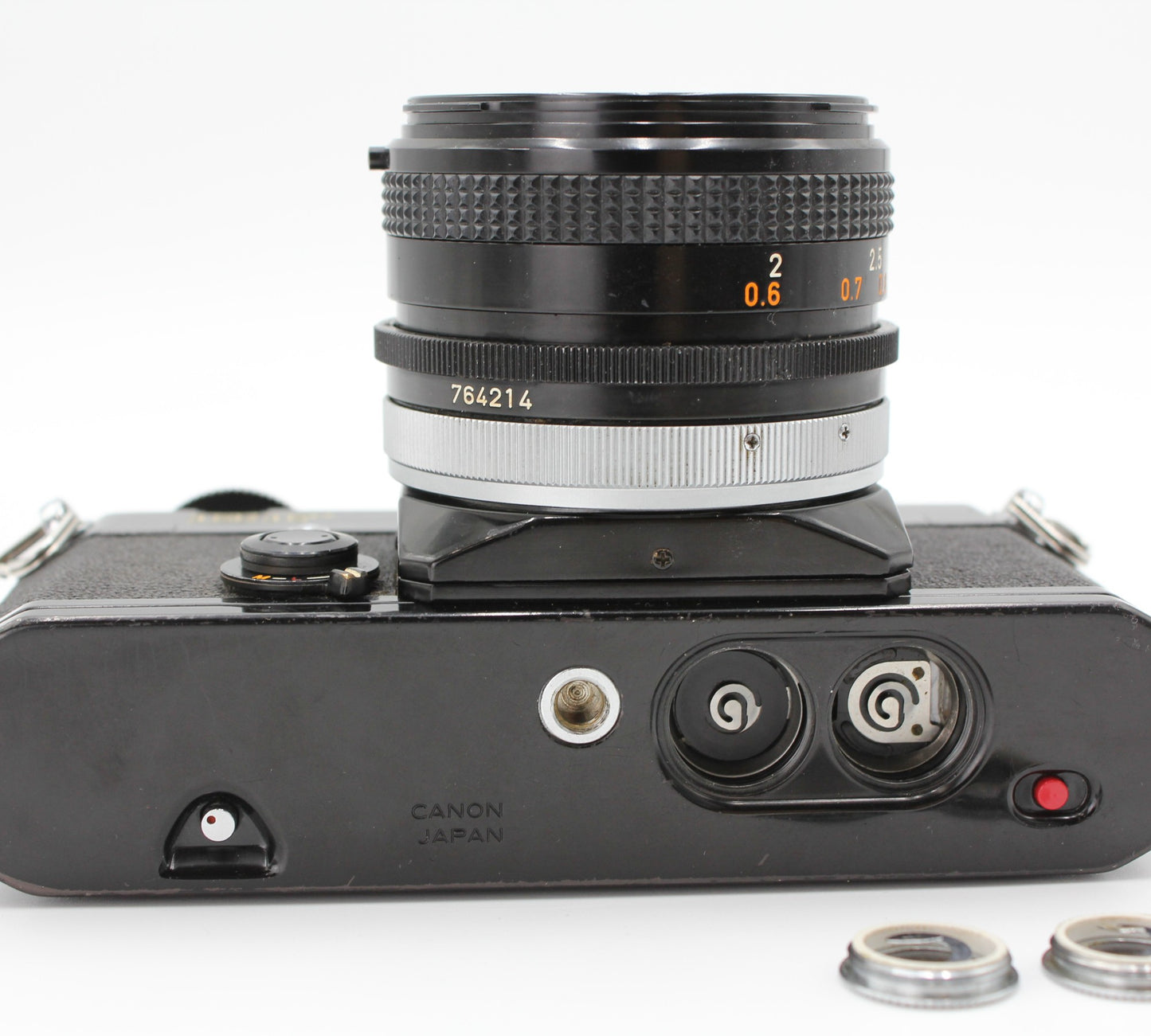 Canon EF Black 35mm SLR Film Camera FD 50mm F1.8 S.C. Lens from Japan【Exc+4】