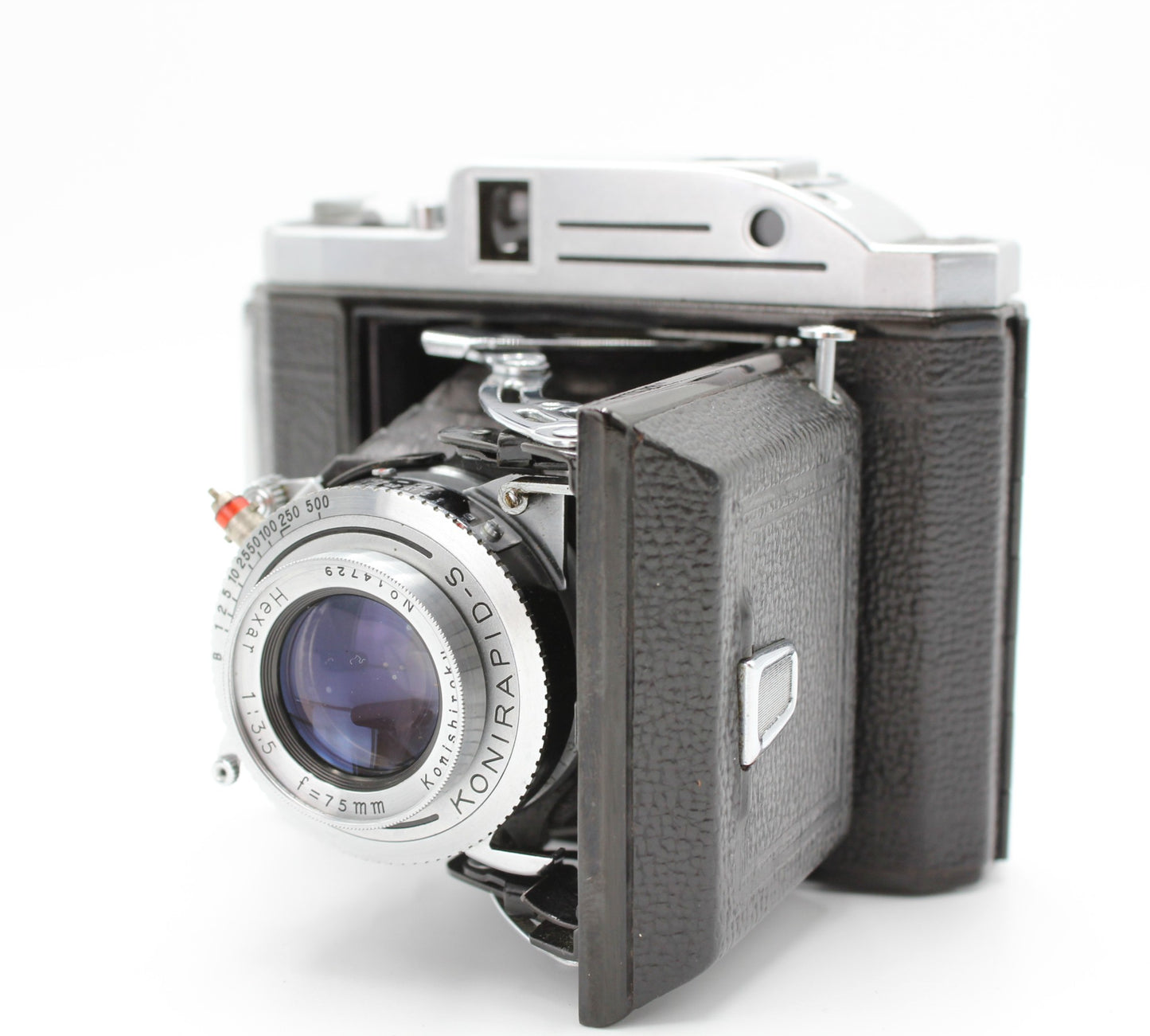 KONICA PEARL II Rangefinder 6x4.5 Medium Format Film Camera 75mm f/3.5【Exc+3】