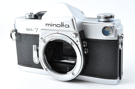 Minolta SR-7 35mm SLR Film Camera Body Vintage Manual Focus Japan【Very good】