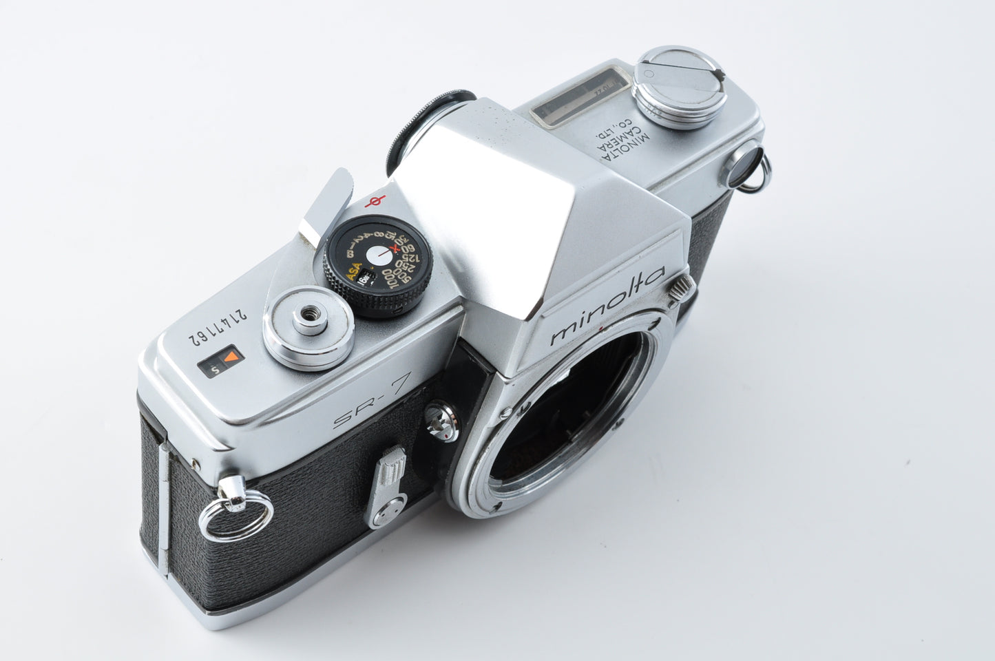 Minolta SR-7 35mm SLR Film Camera Body Vintage Manual Focus Japan【Very good】