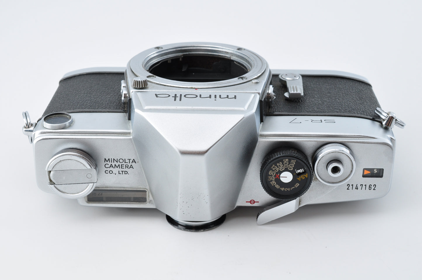 Minolta SR-7 35mm SLR Film Camera Body Vintage Manual Focus Japan【Very good】