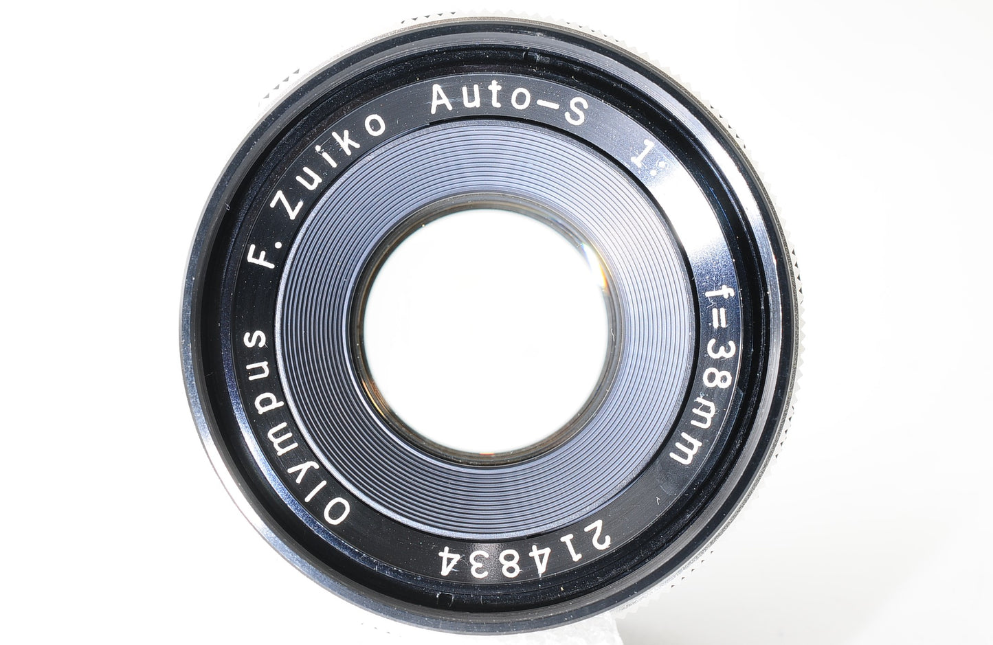 OLYMPUS F.Zuiko Auto-S 38mm f/1.8 MF Lens for Pen F Mount from JAPAN 【Exc+3】