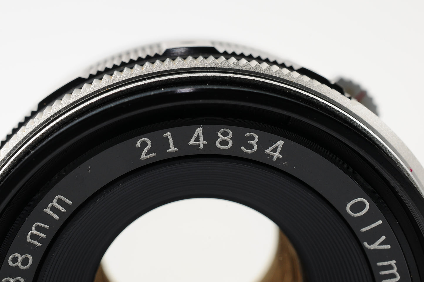 OLYMPUS F.Zuiko Auto-S 38mm f/1.8 MF Lens for Pen F Mount from JAPAN 【Exc+3】