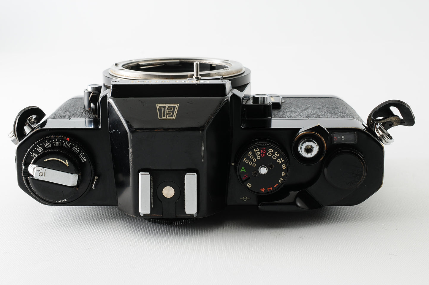 Nikon Nikomat ELW EL W Black SLR Film Camera Body from JAPAN【Exc+5】