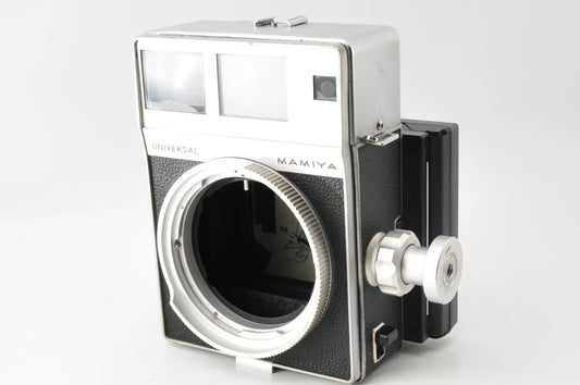 Mamiya Universal Press Sekor P 127mm f/4.7 Polaroid Back Photo Adapter【Exc4+】