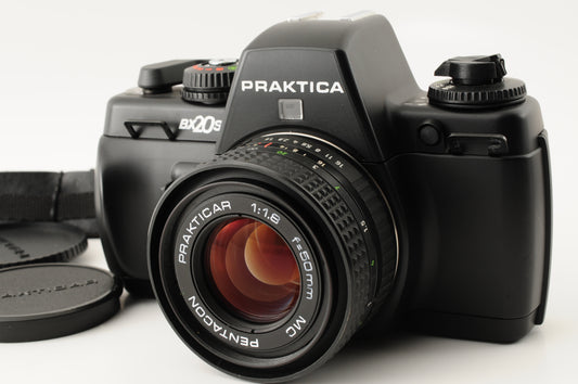 Praktica BX20S 35mm Film SLR Camera PENTACON PRAKTICAR MC 50mm F1.8 Lens【Mint】